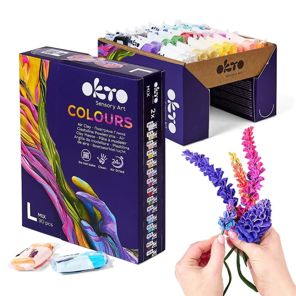 COLOURS L. Air clay compound PALLETE