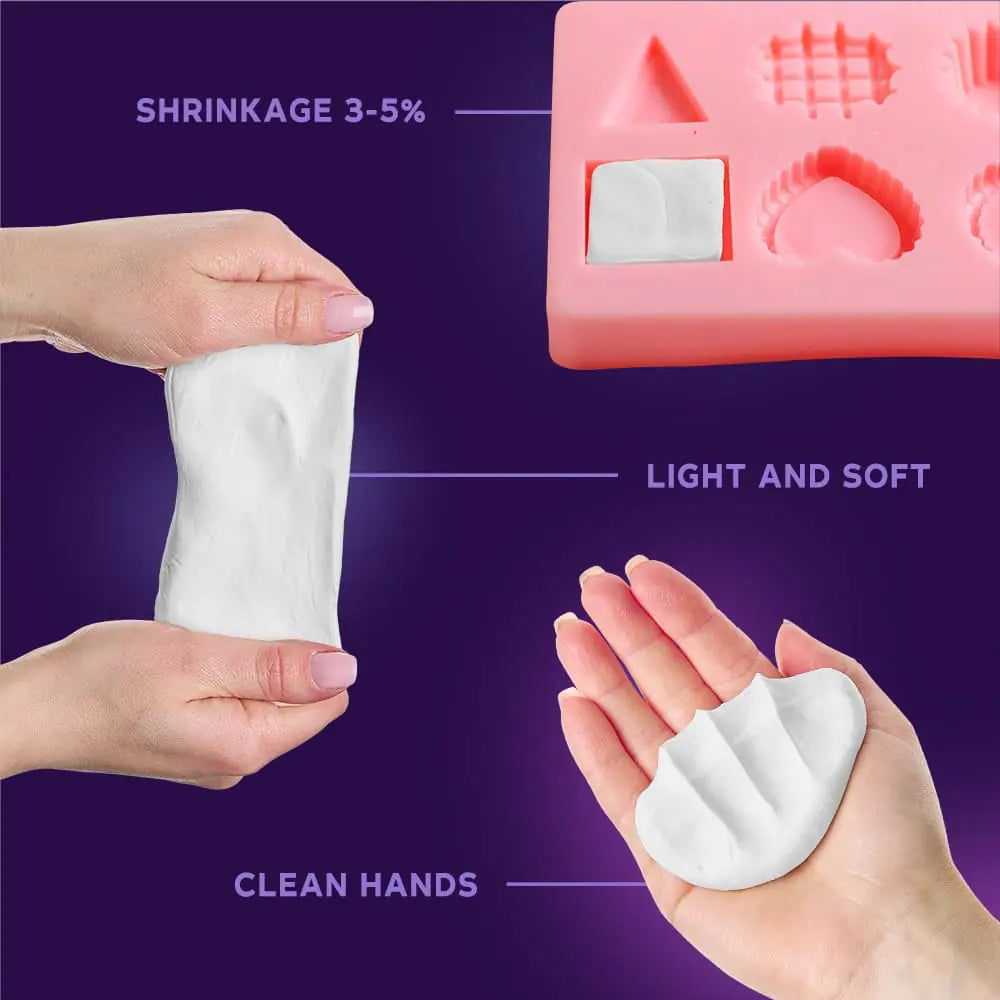 COLOURS L. Air clay compound WHITE