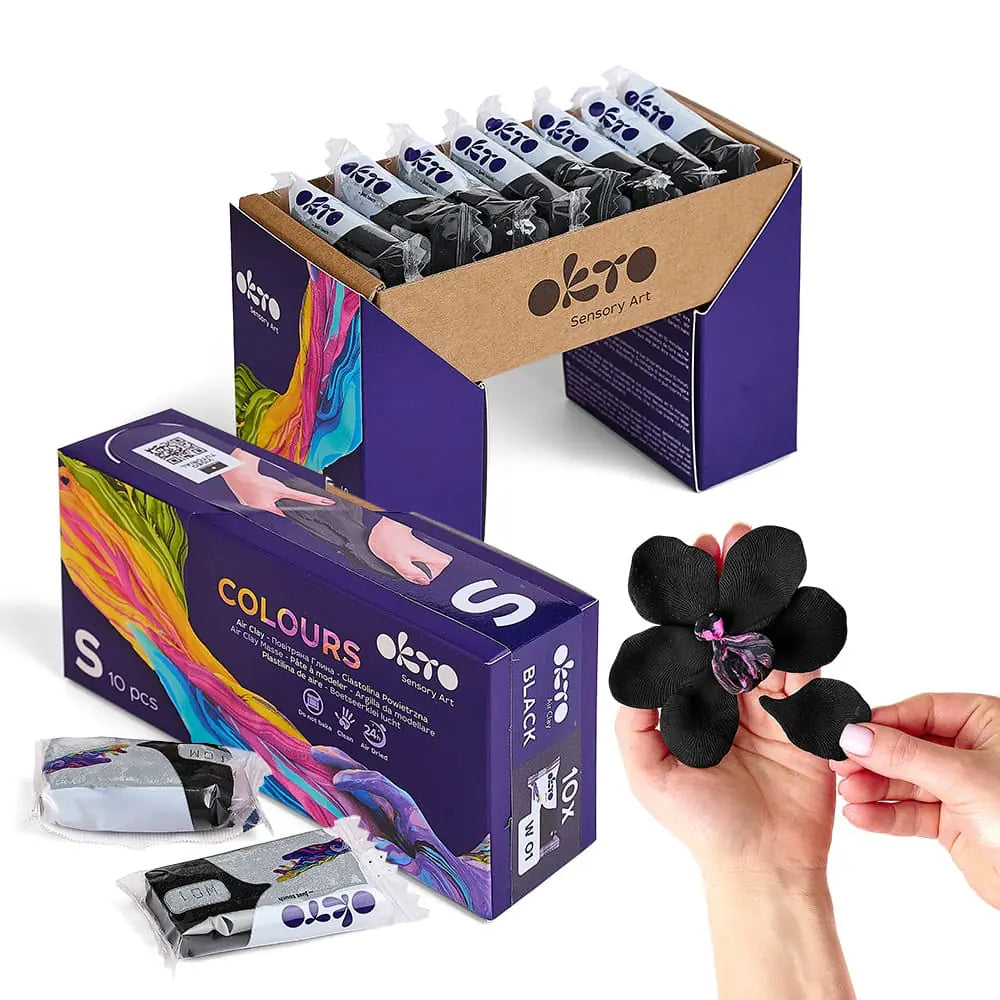 COLOURS S. Air clay compound W01 Black