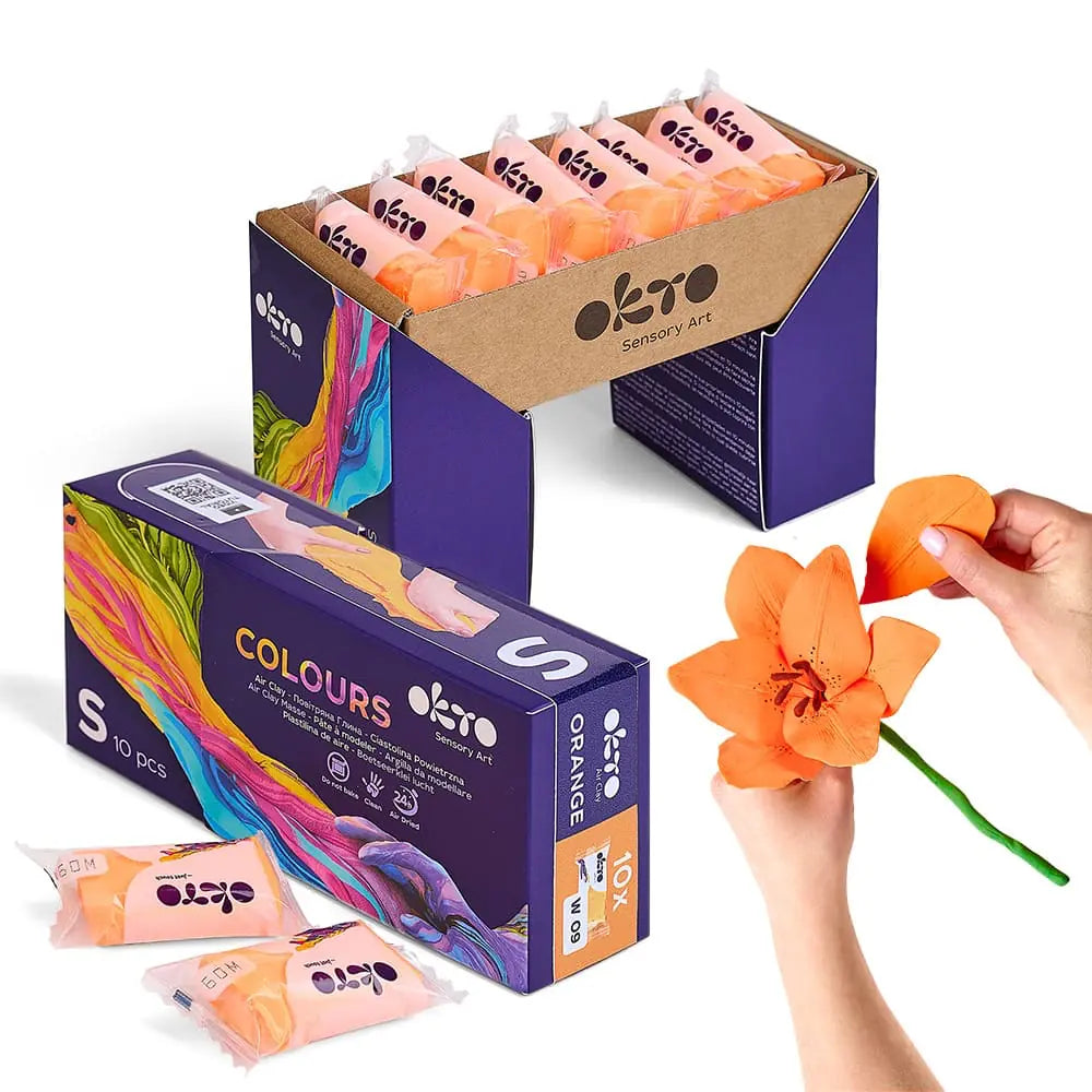 COLOURS S. Air clay compound W09 Orange