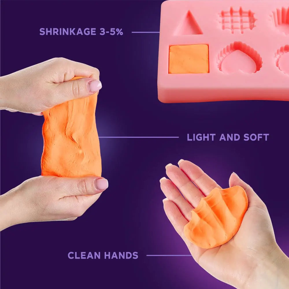 COLOURS S. Air clay compound W09 Orange