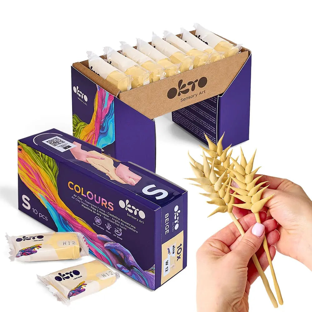 COLOURS S. Air clay compound W12 Beige