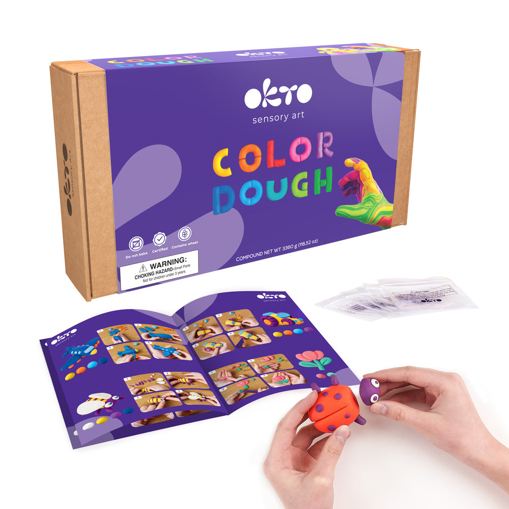 School supplues  Сolor Dough for Kids. Classpack. 96 Packs & 8 Colors