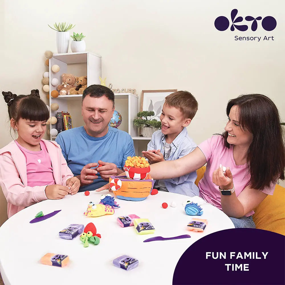 Set with air clay KIDS LINE 36 colors