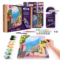 3D modeling+painting kit TM OKTO & Ideyka "Lemon weekend" 11.8" x 15.7" inch